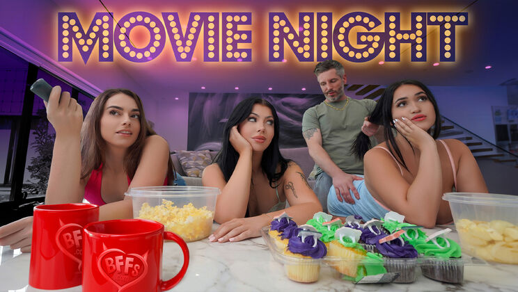 BFFs - Mike Mancini - Sophia Burns - Holly Day - Nia Bleu - There Is Nothing Like Movie Night / 03.04.2024