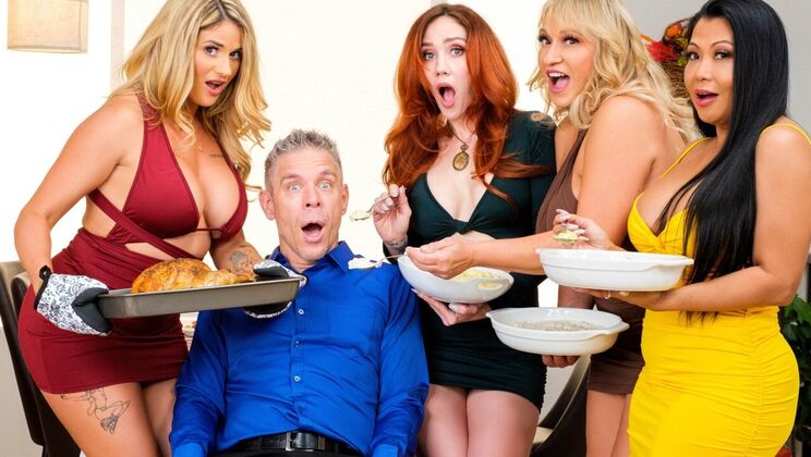 Brazzers - Mick Blue - Abby Rose - It's Thanksgiving! You Have To Try My Pussy / 28.11.2024
