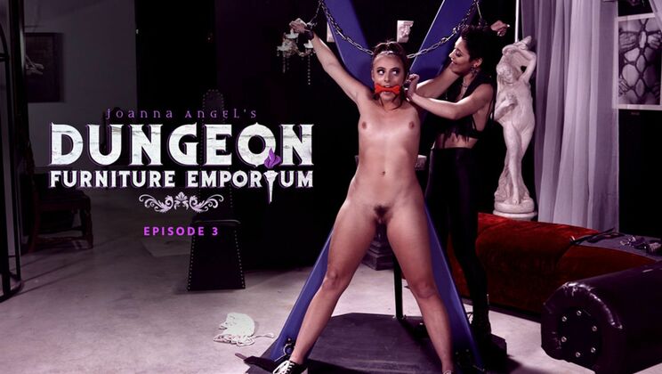 Burning Angel - Gia Derza - Brooklyn Gray - Joanna Angel's Dungeon Furniture Emporium - Episode 3 / 17.03.2021