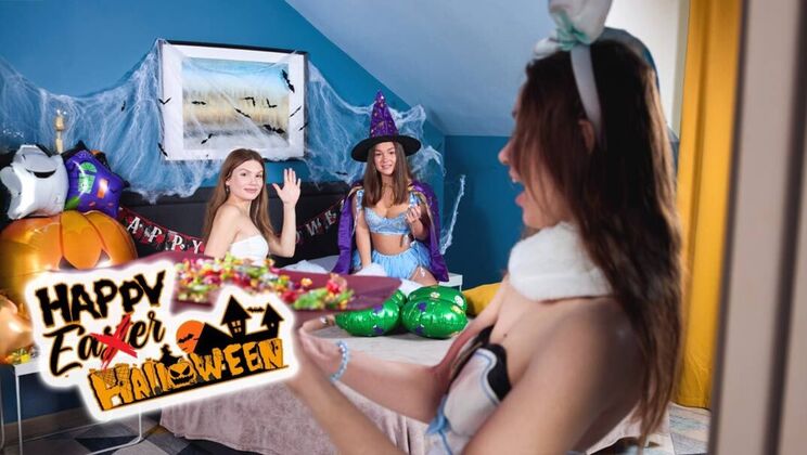 Club Sweethearts - Hazel Grace - Milka Wey - Kitty Doll88 - Halloween Witches / 31.10.2025