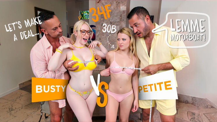 Daughter Swap - Danny Mountain - Dorian Del Isla - Paris White - Gigi Sweets - Polar Opposites: Busty vs Petite Swap / 30.04.2026