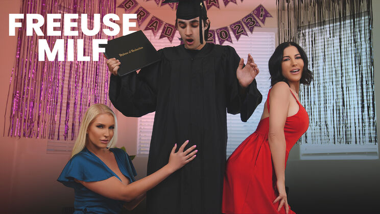 FreeUse Milf - Vanessa Cage - Elias Cash - Brooke Barclays - The Perks of Graduation / 05.01.2024
