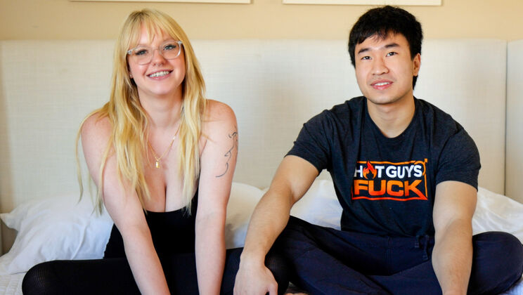 Hot Guys Fuck - Brylee Summers - Heath Dickens - Busty Blonde Brylee Summers FUCKED By Ripped Asian Stud Heath Dickens / 19.07.2024