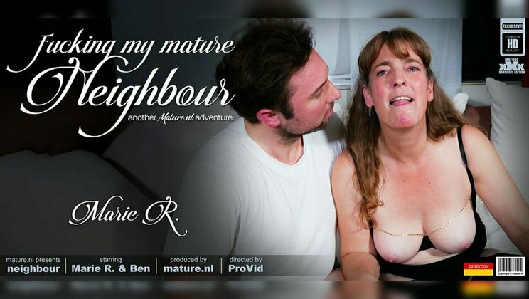 Mature.nl - Ben - Marie R. (EU) - German mature amateur Marie R. loves to show her pierced pussy to her horny younger neighbour / 12.03.2023