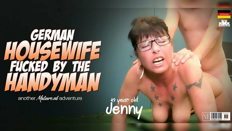 Mature.nl - Julian - Jenny (EU) - Handyman, do you want to fuck 49 year old German housewife Jenny in her backyard? Her husband's gone / 11.11.2024