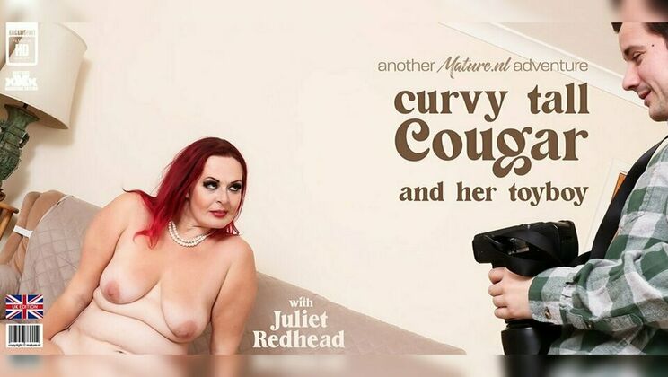 Mature.nl - Sam Bourne - Juliet Redhead (EU) - Toyboy doggystyle fucking tall, curvy and big ass cougar Juliet Redhead at her home / 05.12.2023