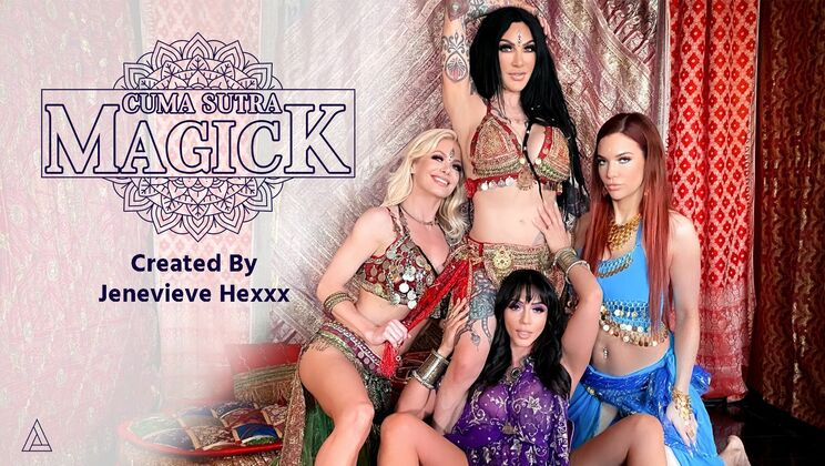 Model Time - Ariella Ferrera - Jayden Cole - Serene Siren - Jenevieve Hexxx - Cuma Sutra Magick / 17.04.2021