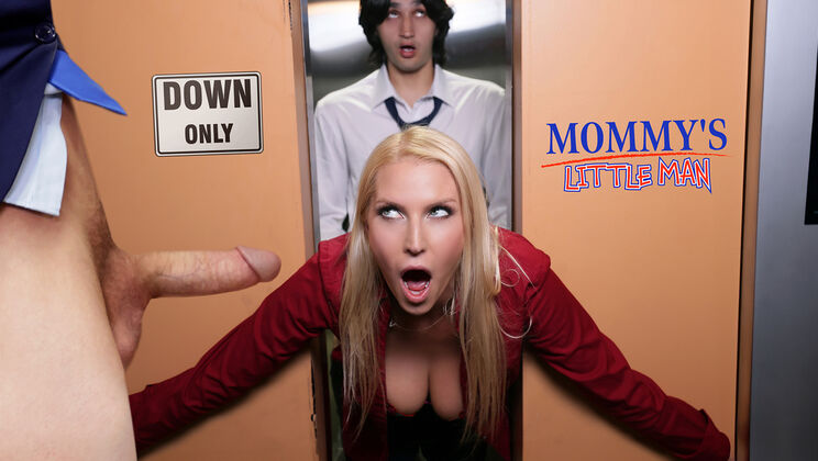 Mommy’s Little Man - Vanessa Cage - Elias Cash - Axel Haze - Stuck and Double Teamed in the Elevator / 10.09.2024
