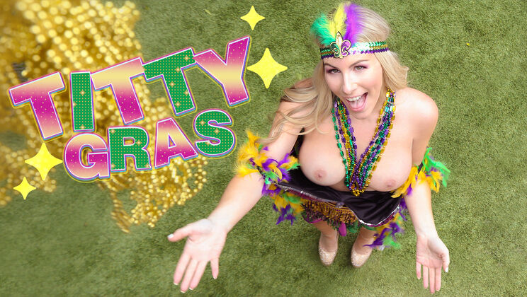 MYLF - Rion King - Bunny Madison - Titty Gras / 24.02.2023