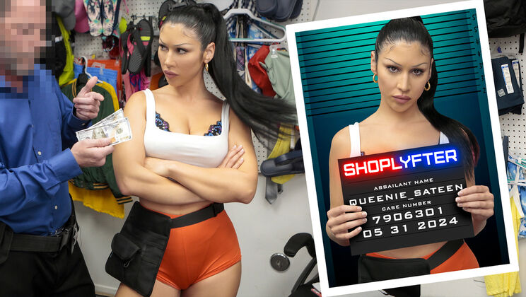 Shoplyfter - Jack Vegas - Queenie Sateen - Case No. 7906301 - Involuntary Tips / 31.05.2024